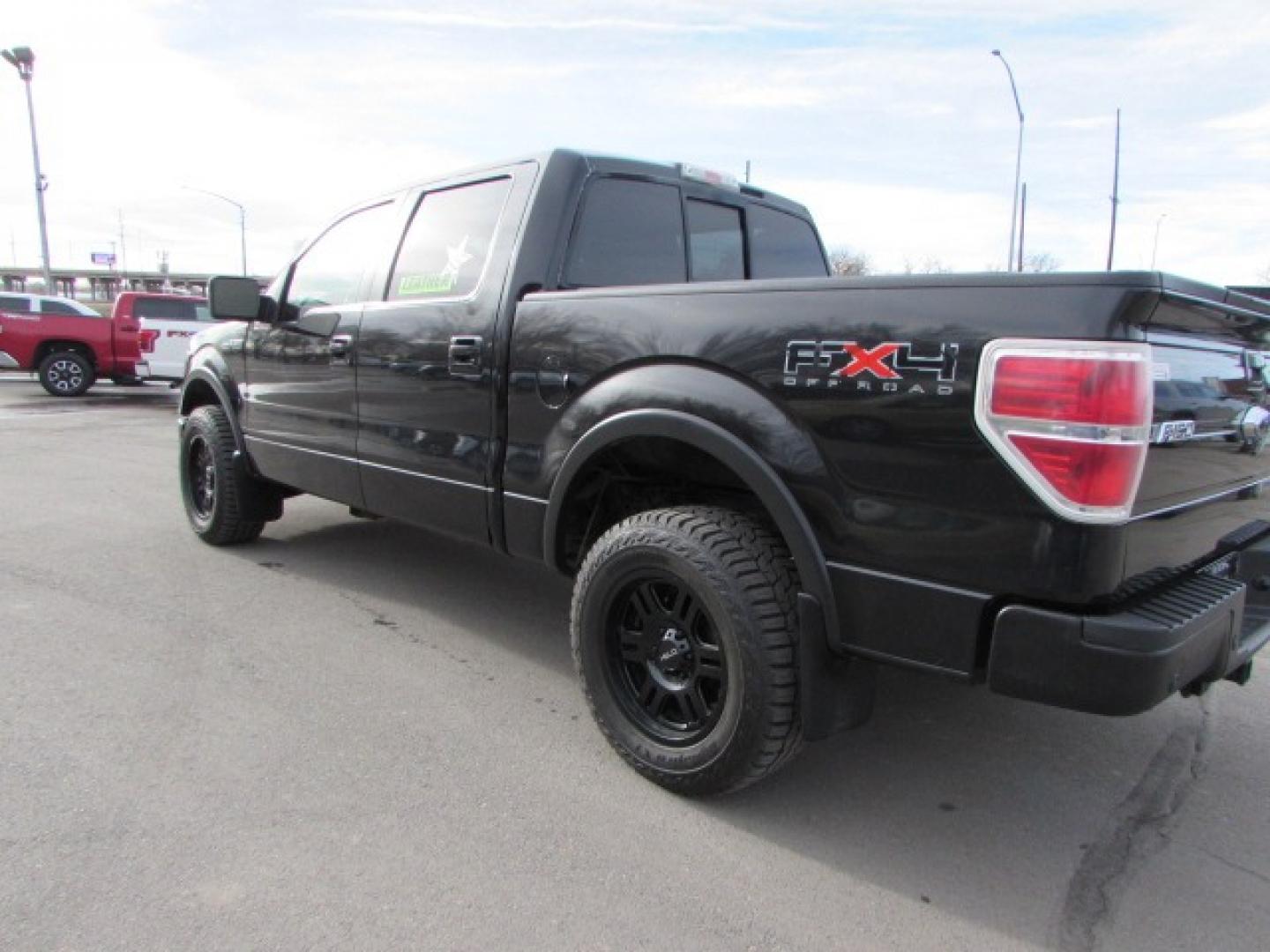 2010 Black /Black Ford F-150 FX4 Luxury (1FTFW1EV3AF) with an 5.4 V8 engine, 6 speed automatic transmission, located at 4562 State Avenue, Billings, MT, 59101, (406) 896-9833, 45.769516, -108.526772 - 2010 Ford F-150 FX4 Luxury SuperCrew 4WD - Leather - Low miles! 5.4L V8 SOHC 24V FFV Engine - 6 speed automatic transmission - 4WD - FX4 Luxury - 115,211 miles FX4 Luxury package - climate control - tilt steering wheel - Sony touchscreen audio with bluetooth - Microsoft SYNC to pair your devic - Photo#1